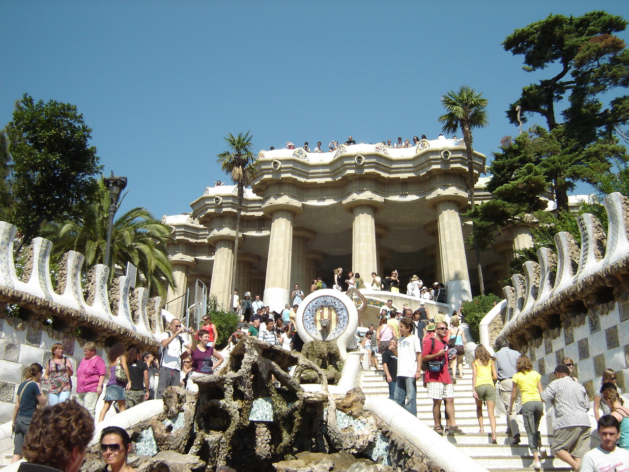 Barcelona Guell park